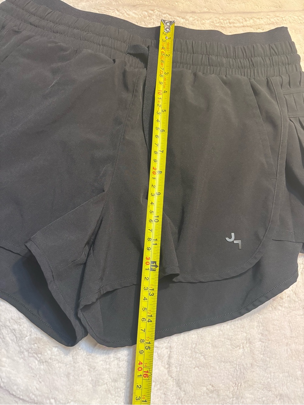 JoyLab Black Athletic Shorts with Side Pleats - Picture 11 of 11